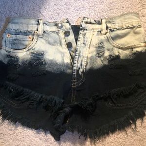 Ombré shorts